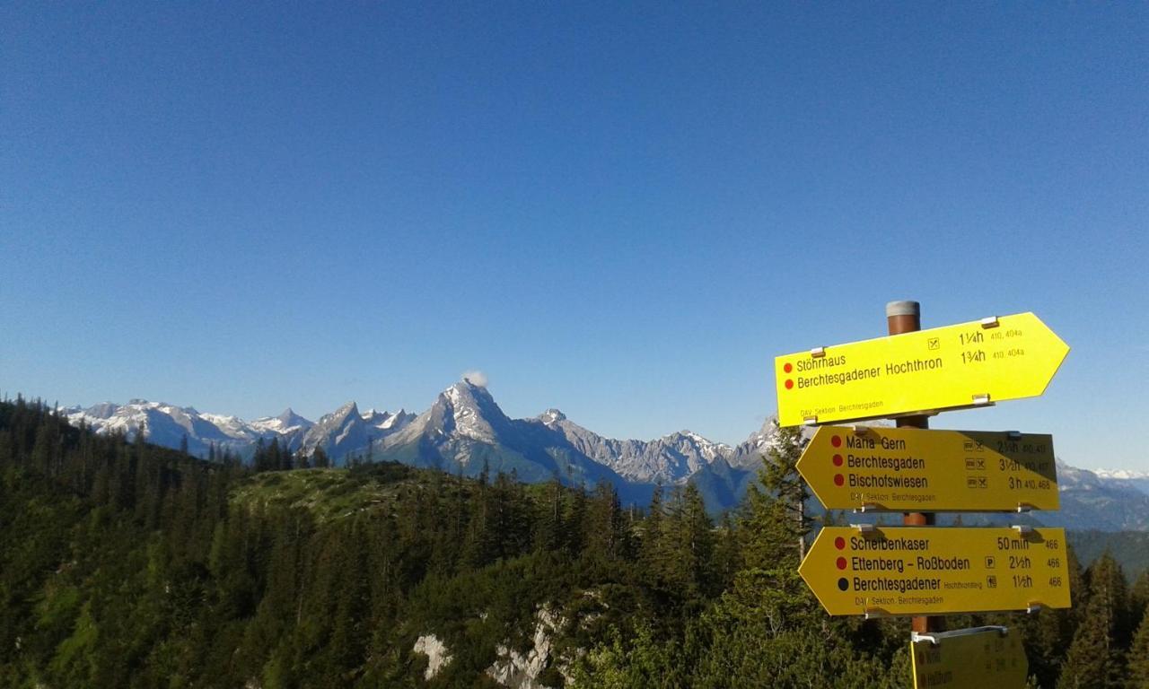 Ferienwohnungen Gaestehaus Laercheck เบิร์ชเทสกาเดน ภายนอก รูปภาพ