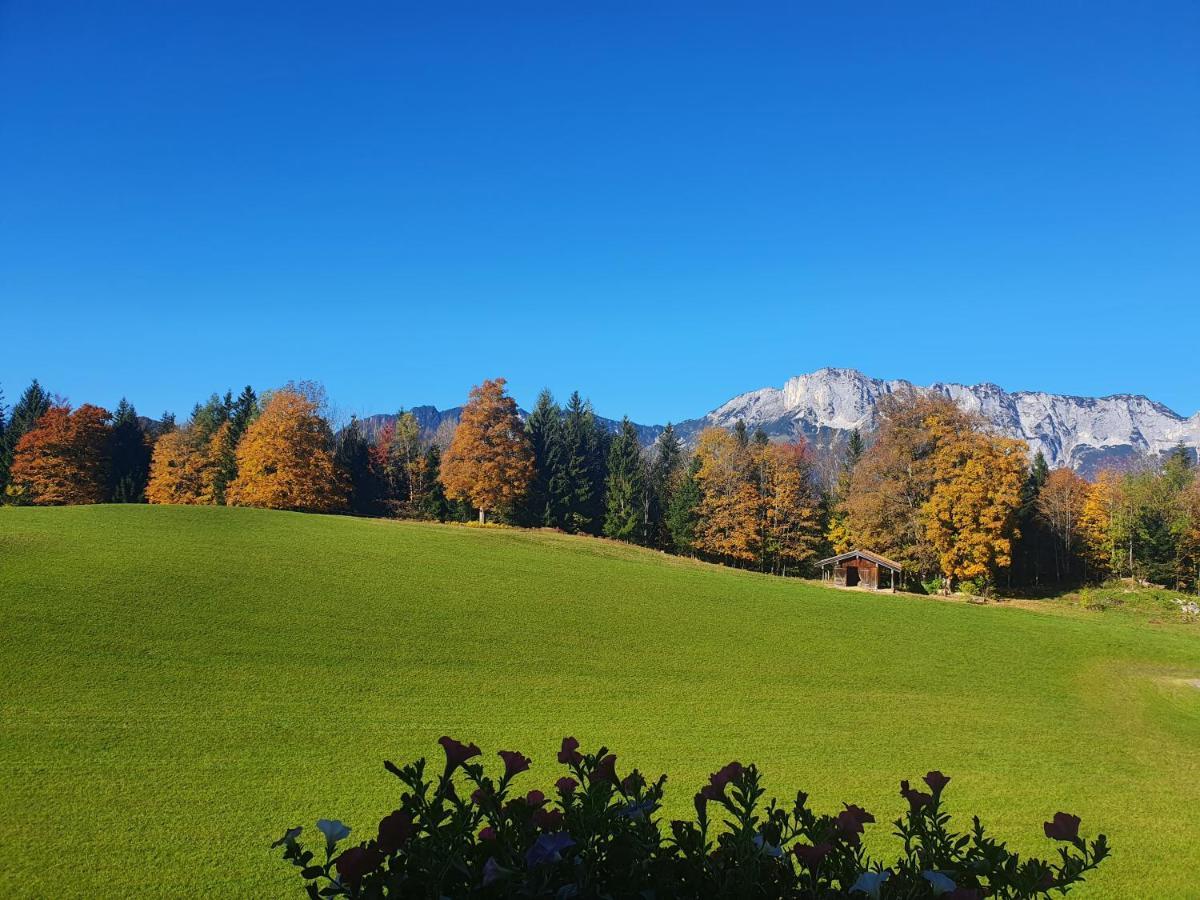 Ferienwohnungen Gaestehaus Laercheck เบิร์ชเทสกาเดน ภายนอก รูปภาพ