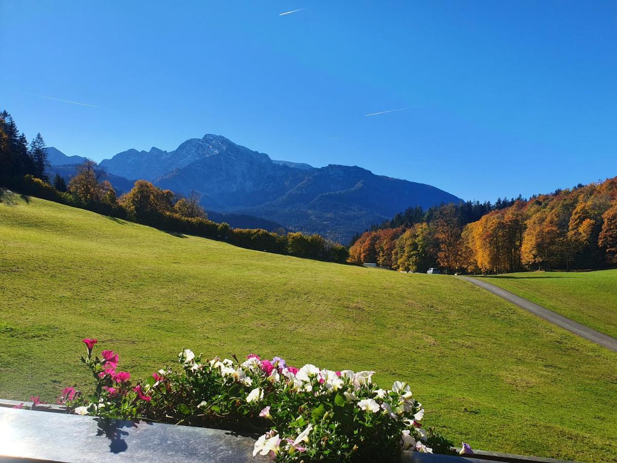 Ferienwohnungen Gaestehaus Laercheck เบิร์ชเทสกาเดน ภายนอก รูปภาพ