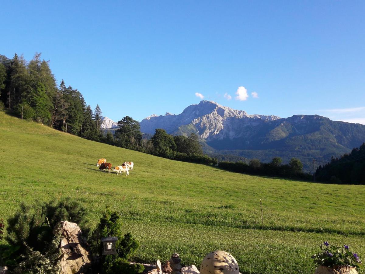 Ferienwohnungen Gaestehaus Laercheck เบิร์ชเทสกาเดน ภายนอก รูปภาพ