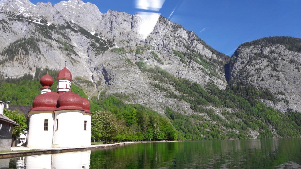 Ferienwohnungen Gaestehaus Laercheck เบิร์ชเทสกาเดน ภายนอก รูปภาพ