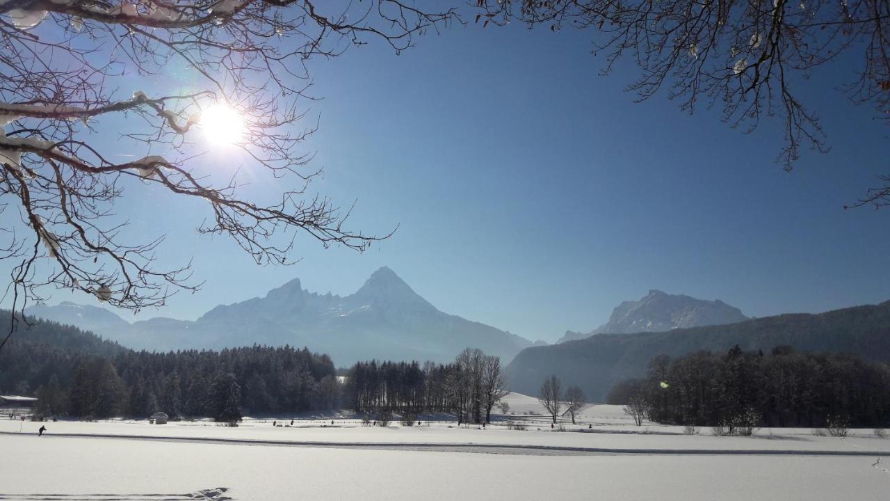 Ferienwohnungen Gaestehaus Laercheck เบิร์ชเทสกาเดน ภายนอก รูปภาพ