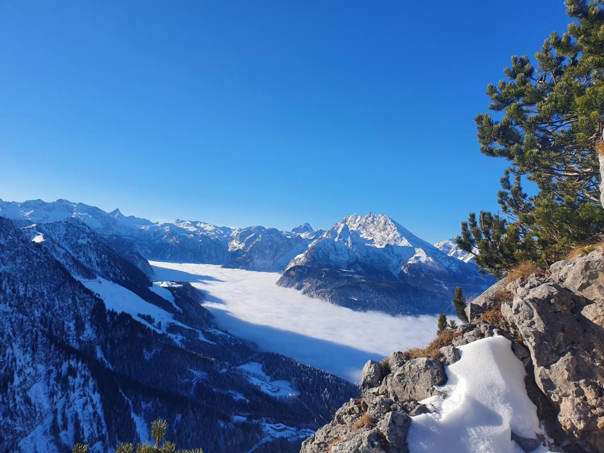 Ferienwohnungen Gaestehaus Laercheck เบิร์ชเทสกาเดน ภายนอก รูปภาพ